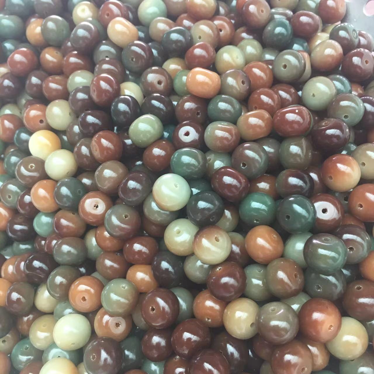 Дуньхуанские яблочные бусины 9X12мм