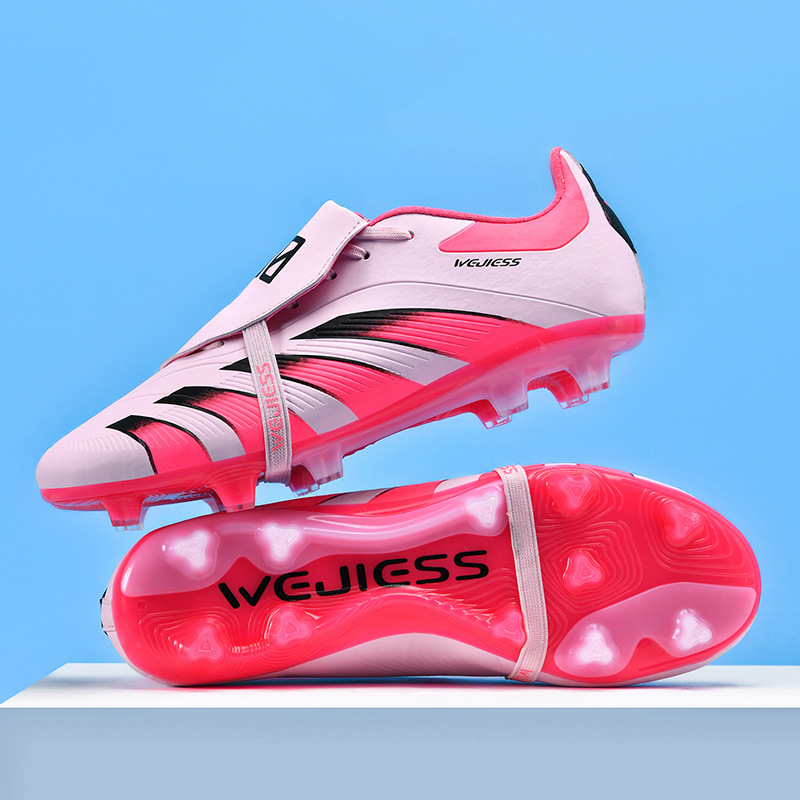 Zapatos de fútbol transfronterizos anti-deslizante entrenamiento de moda para hombres y mujeres, zapatos de altura transpirables 2025, nuevos zapatos al aire libre cómodos