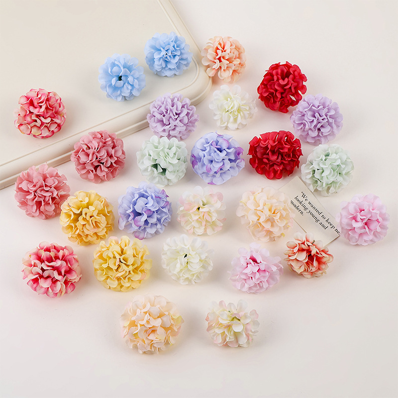 Wedding Decoration Small Chrysanthemum Home Decoration Artificial Chrysanthemum Head DIY Handmade Fake Flower Wedding Backdrop