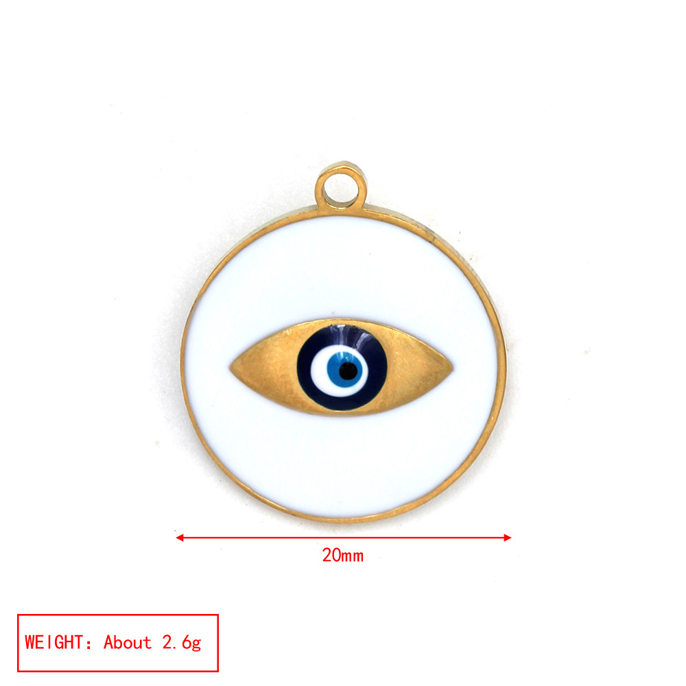 1 Pieza Acero Inoxidable 304 Ojo Del Diablo Palma Colgante display picture 1