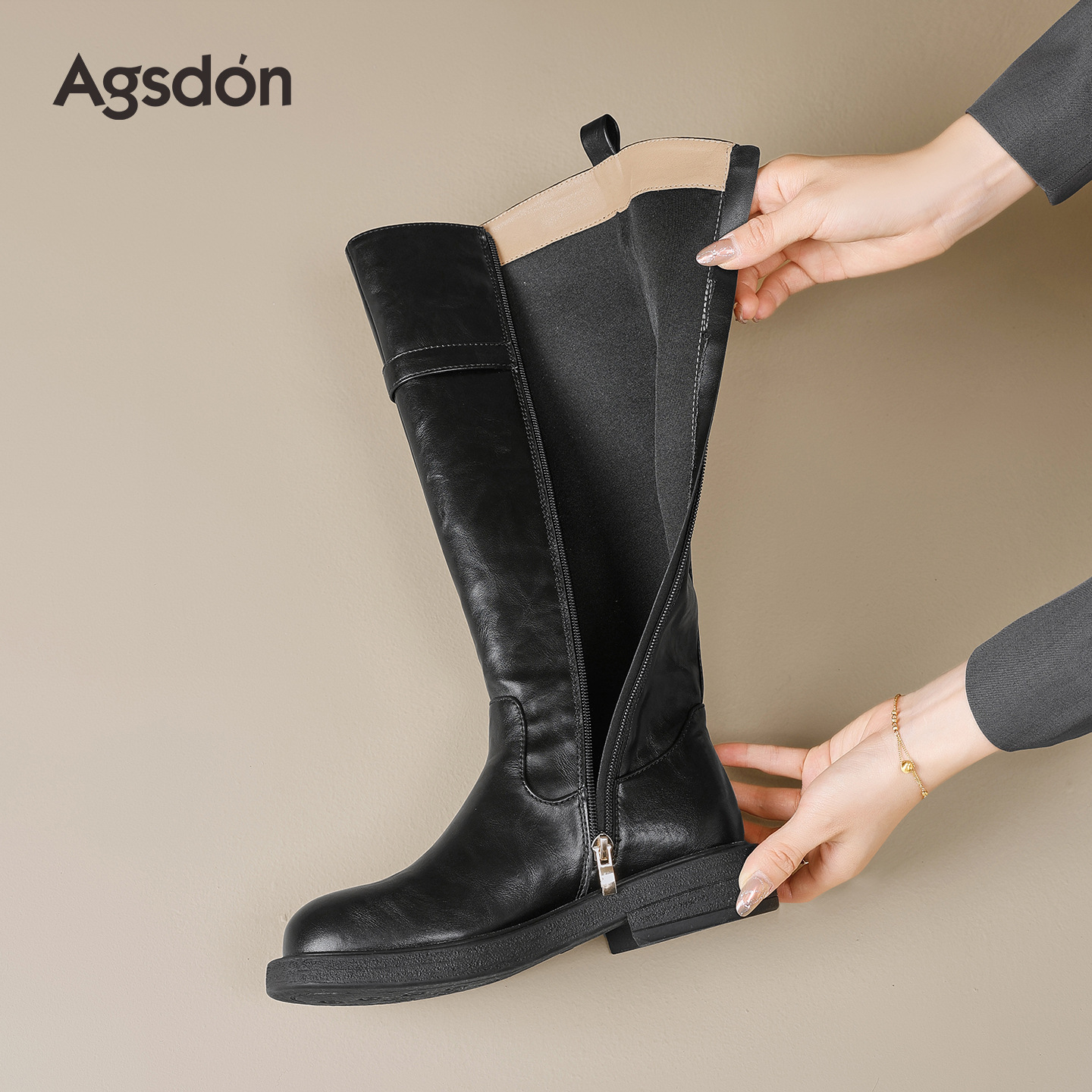 Botas negras anticuas para mujeres 2025 nuevo invierno inglés occidental botas de caballero vintage botas de camisa botas de Martin image 3