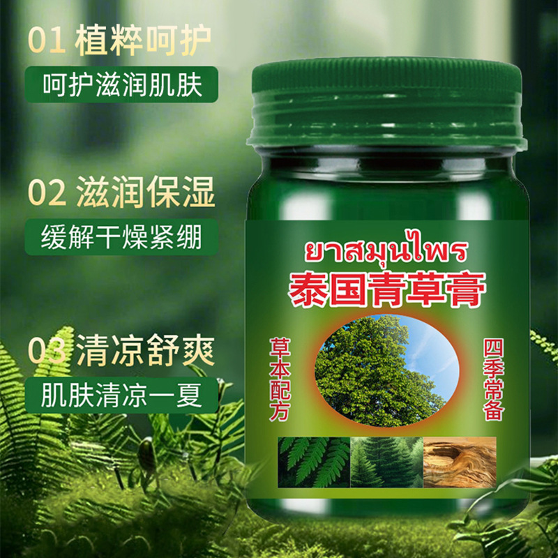酸素の告白 タイ産青草軟膏 卸売 Douyin 人気商品 さわやかミント アウトドア 蚊刺され対策 一般配送可能|undefined