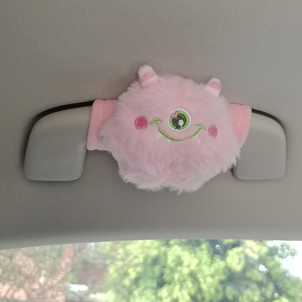 Nuevo creativo pequeño monstruo coche mango de coche coche unisex mango de puerta interior cubierta guante de techo