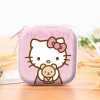 Square wallet, cartoon doll, headphones, children's storage box, coins, organizer bag, wholesale