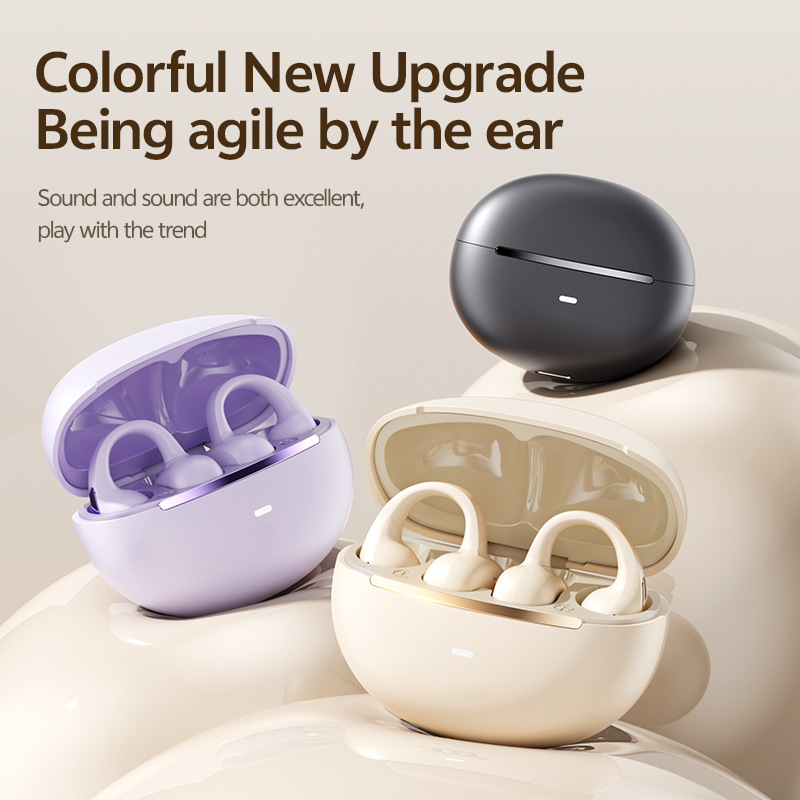2025年新作クロスボーダー厳選M136 Bluetoothヘッドセット、高外観、超長バッテリー寿命、クリップオンイヤーBluetoothヘッドセット|undefined