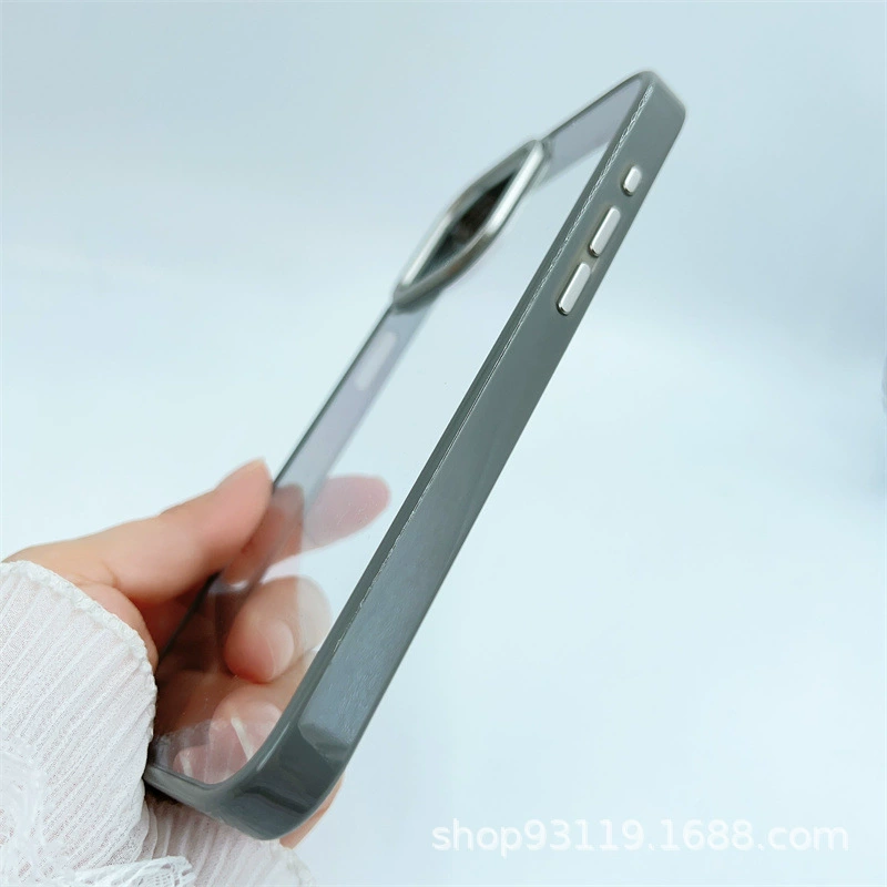 Apple, совместимый iphone16, кремовый акриловый чехол для телефона, увеличенная толщина