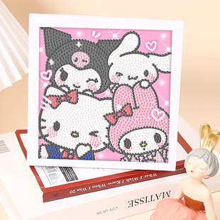 Cross-Border Exclusive Foreign Trade Diamond Painting Cartoon Full Diamond Handmade Diamond Masonry Dot Diamond Wholesale