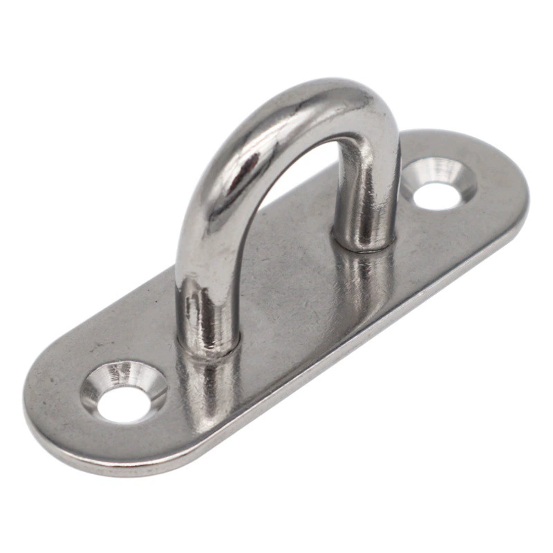 Нержавеющая сталь 304 316 овальная дверная Пряжка гамак для йоги подвесной фиксированный болт веревки лодки Пряжка из нержавеющей стали