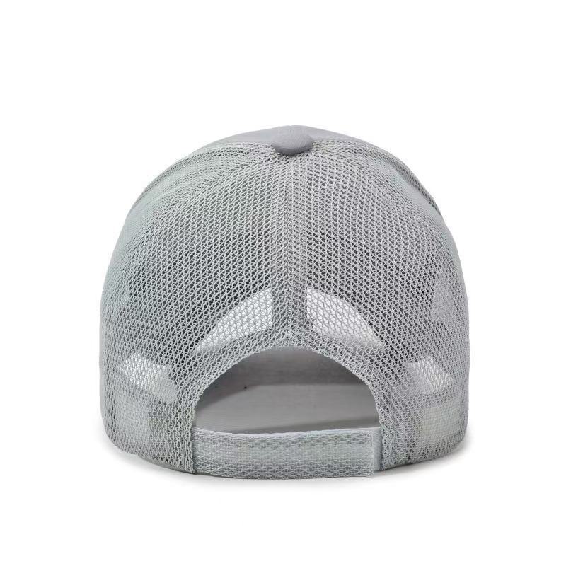 Zomerse outdoor snel drogende mesh ademende baseballpet voor heren casual sport zonneklep hoed met verlengde rand_voghion.com
