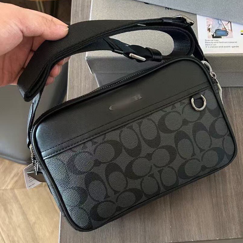 Kou Family Bag 4149 Ole C Family Women's Crossbody Bag Double Zipper Shoulder Bag Kou Family Bag 4149 Ole C Family Women's Crossbody Bag Double Zipper Shoulder Bag