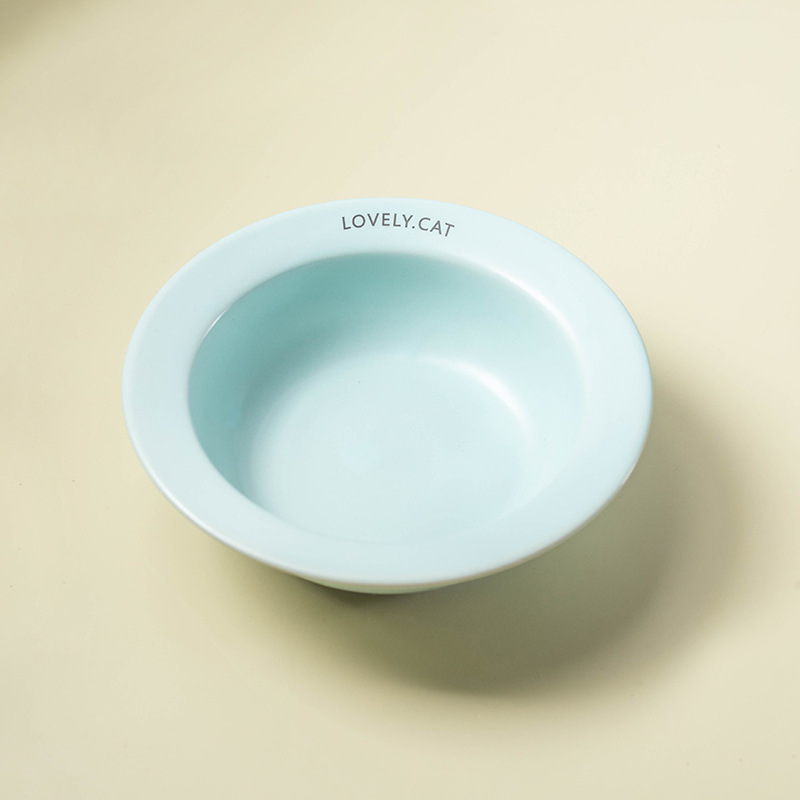 韓国bd同モデルのufoペット碗陶磁器犬猫碗は黒くないです。|undefined