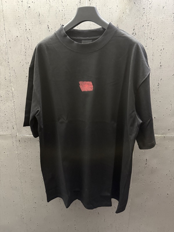 Bjia スポット正しいバージョン Bjia 新しい刺繍ロゴ赤テープ半袖 T シャツルーズフィット男性と女性のための同じスタイル|undefined