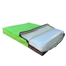 荧光绿拉链编织布包装材料席梦思床垫护套防尘罩保护套床垫包装