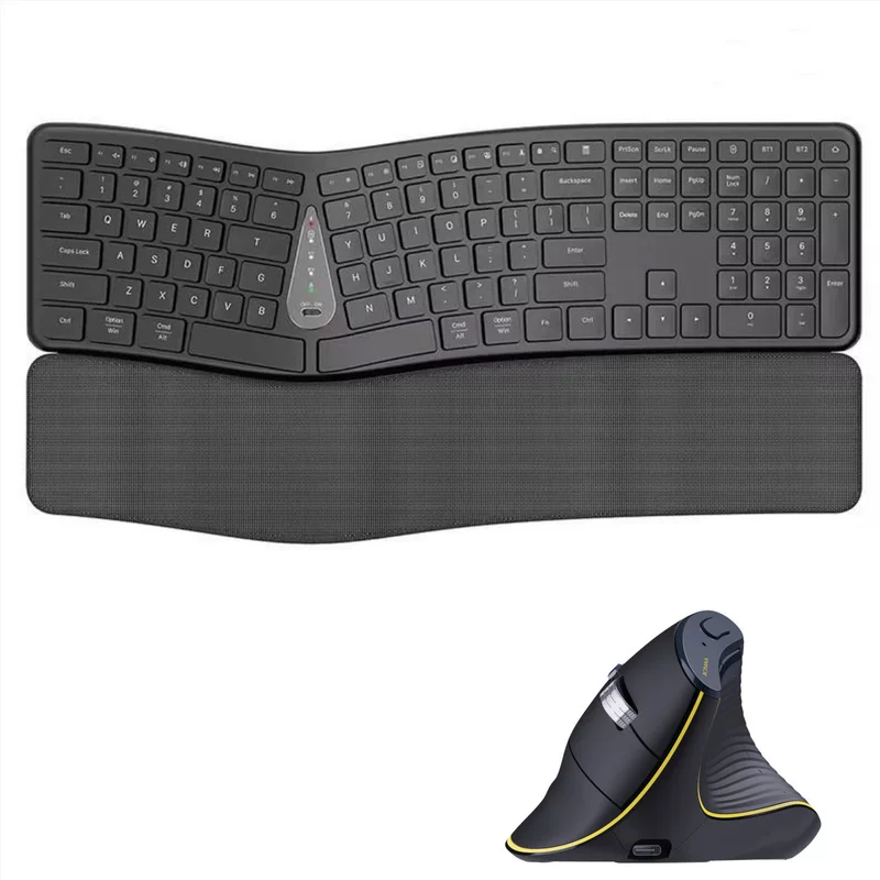 Physiological keyboard, mouse charging