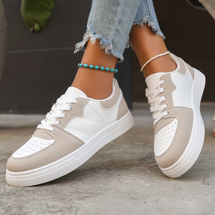 Foreign Trade 25 Years Spring New Women's Fashion All-match Niche Casual Sneakers Sneakers Women's Cross-border White Shoes Student Shoes