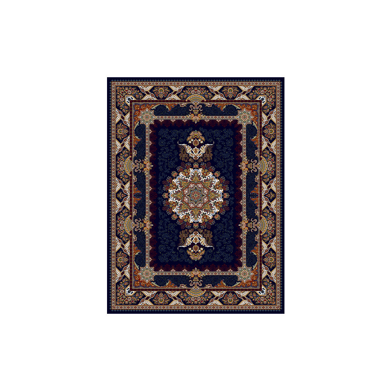 Tappeto vintage boho stile persiano in velluto cristallo morbido_voghion.com