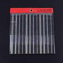 定制中档平斜锉刀 402/404/406金刚砂扁锉工业用打磨边缘修整工具