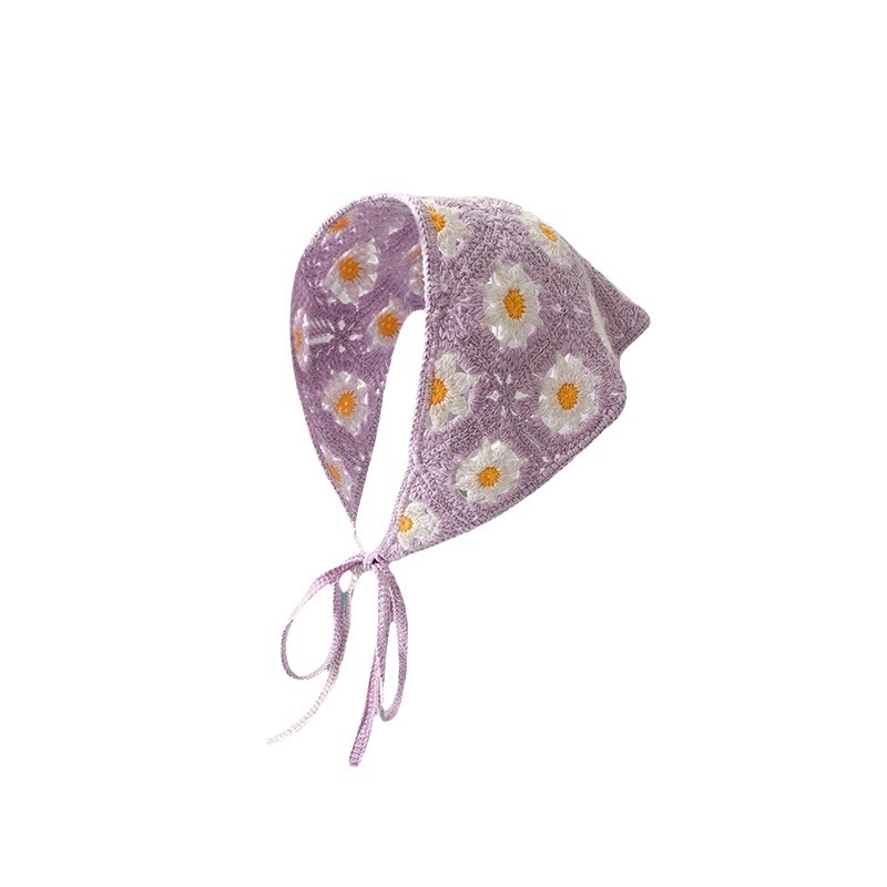 #19 밝은 보라색-직선 가장자리 데이지