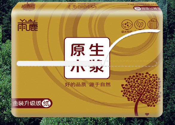 現物は紙を引き出して厚いティッシュを80パックします。|undefined