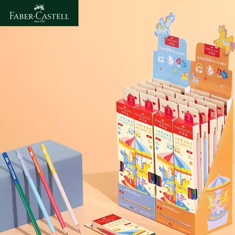 Alemán Faber-Jia estudiante especial parque infantil serie triángulo lápiz 2bhb examen disponible estudiante lápiz