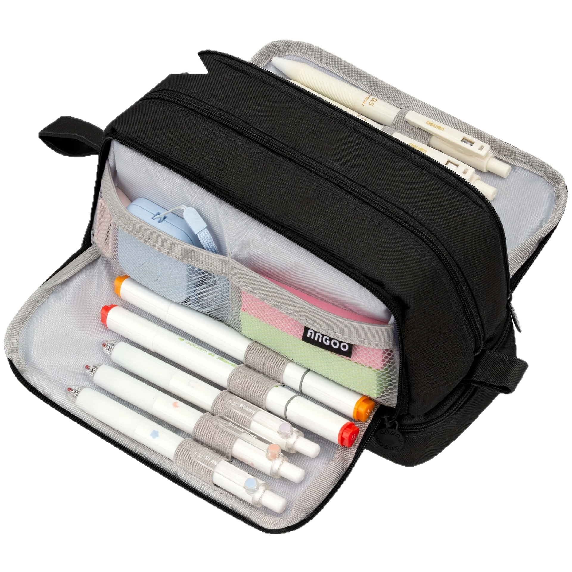 Capacious pencil case, storage system, school marker for traveling 5