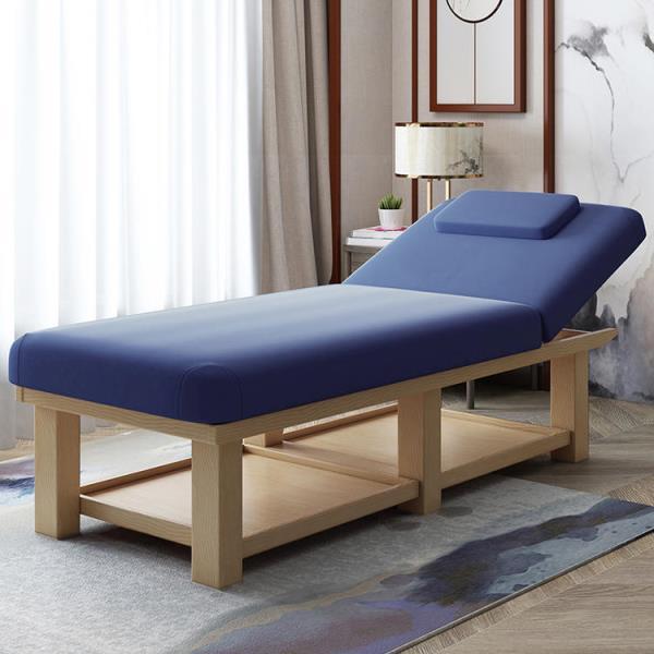 Fábrica directa cama de belleza de madera sólida sala de belleza multifuncional con agujeros de moxibustión cama de fisioterapia cama de masaje de belleza cama de masaje image 17