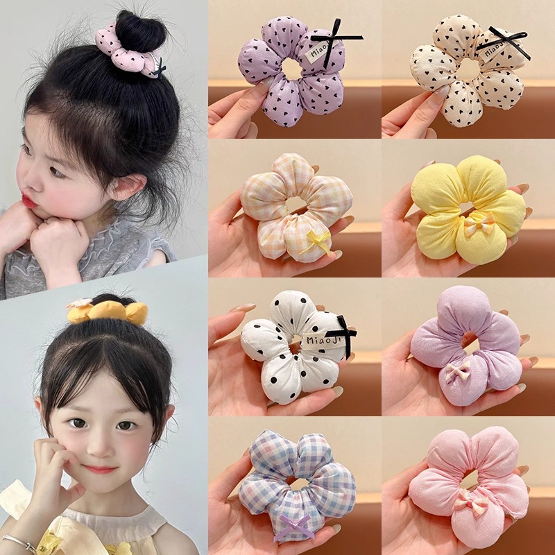 Children's cute hair rope