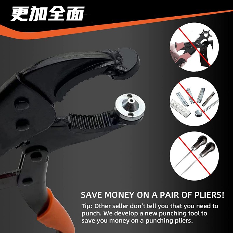 Gran hebilla blanca pequeña prensa manual multi-color botón Botón instalación herramienta accesorios Amazon