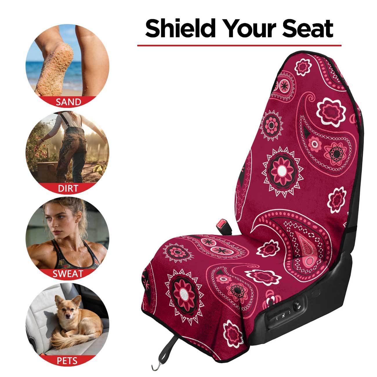 Car seat towel cover, front seat protector, suitable for gym and exercise, universal for all seasons, car use 169