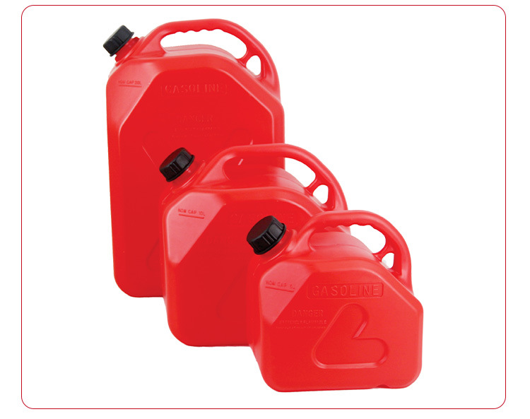 5L 10L 20L Plastic Oil Drums, Oil Tanks, Spare Vehicle-Mounted Oil Jugs, In-Stock Wholesale Portable Fuel Containers