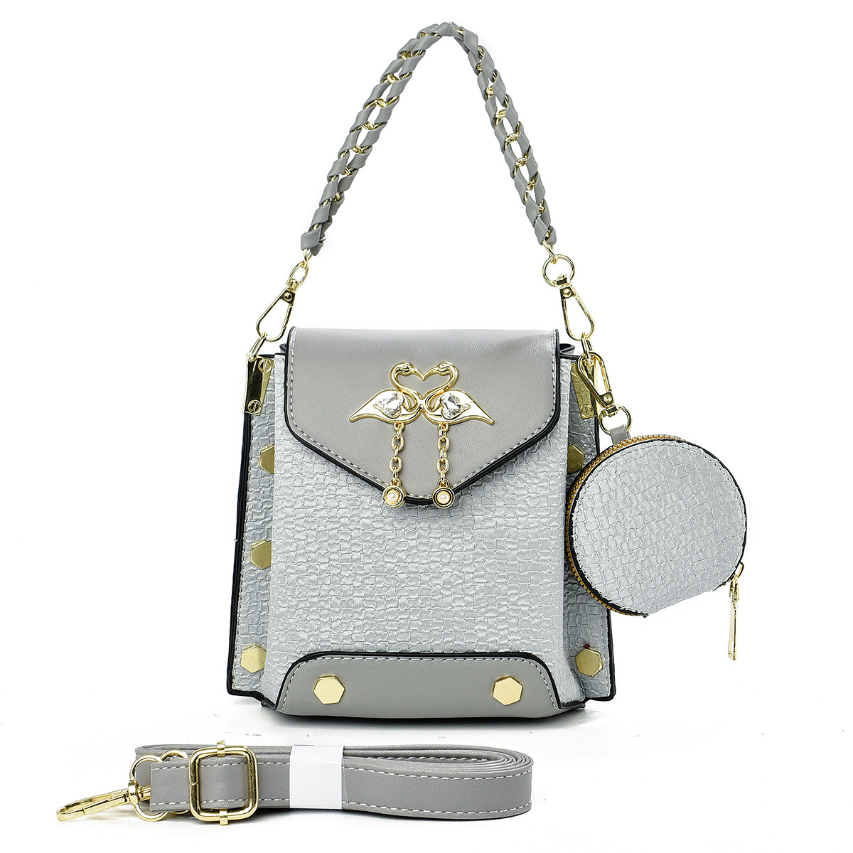 Bolso cuadrado universal, bolso de moda exquisito 2025, nuevo temperamento de atmósfera, bolsos de hombro, bolsos transfronterizos
