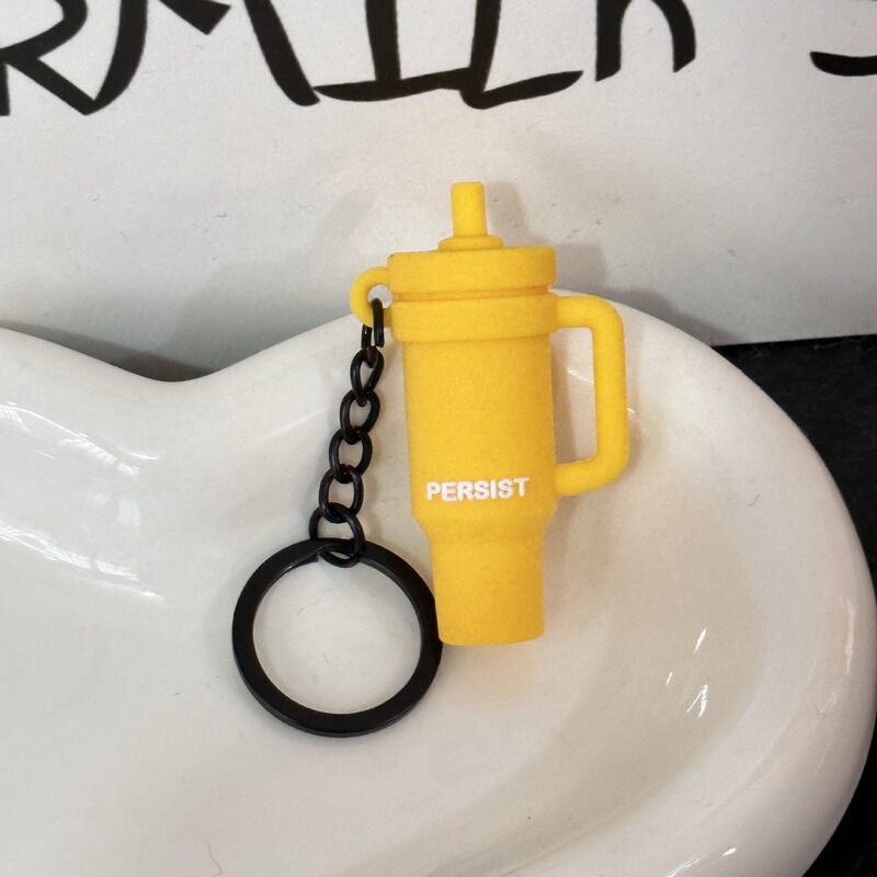 トレンドフィットネスシリーズのキーホルダー部品ミニバーベルのコップのペンダント|undefined