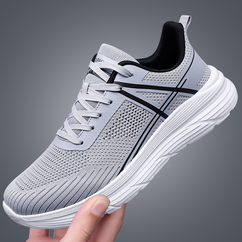 Feiwei Sports Men's Shoes 2025 Summer Lightweight Anti-Slip Running Mesh Shoes Breathable Soft Sole Shock Absorbing Youth Casual Shoes Feiwei Sports Men's Shoes 2025 Summer Lightweight Anti-Slip Running Mesh Shoes Breathable Soft Sole Shock Absorbing Youth Casual Shoes