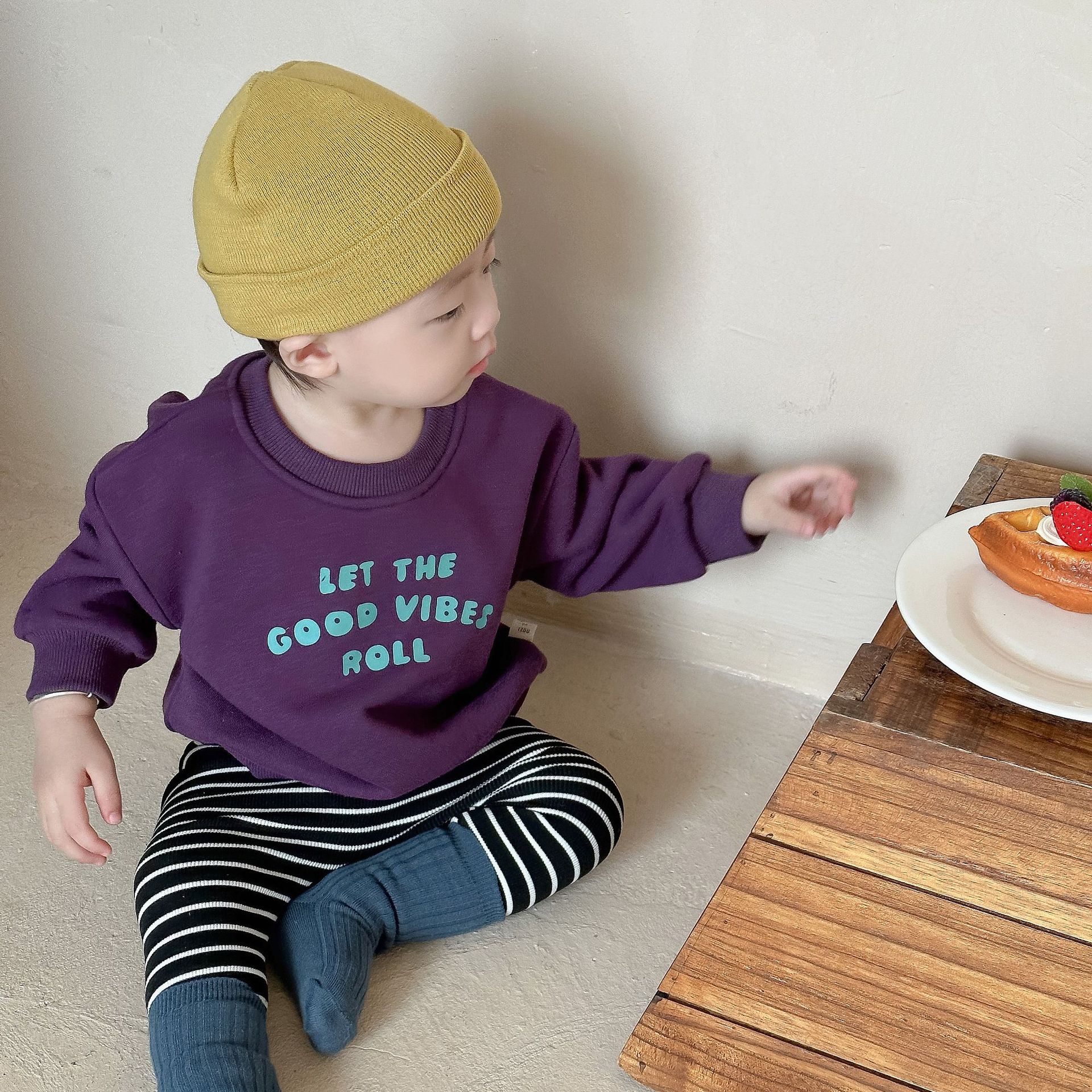 Ropa de bebé Ropa de excursión del tesoro ropa de bebé de otoño e invierno_voghion.com