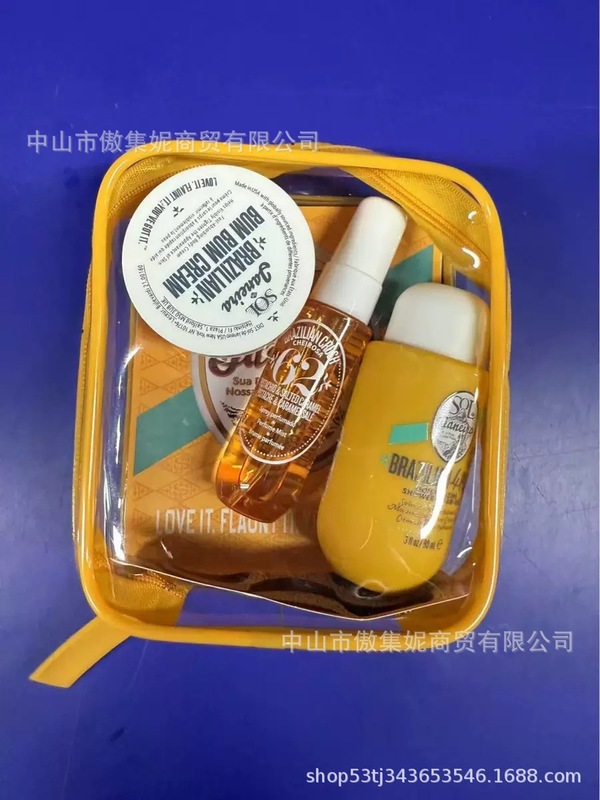 跨境SOL DEJaneiro里约之夏身体乳沐浴露发喷 巴西屁屁霜旅行套装|undefined