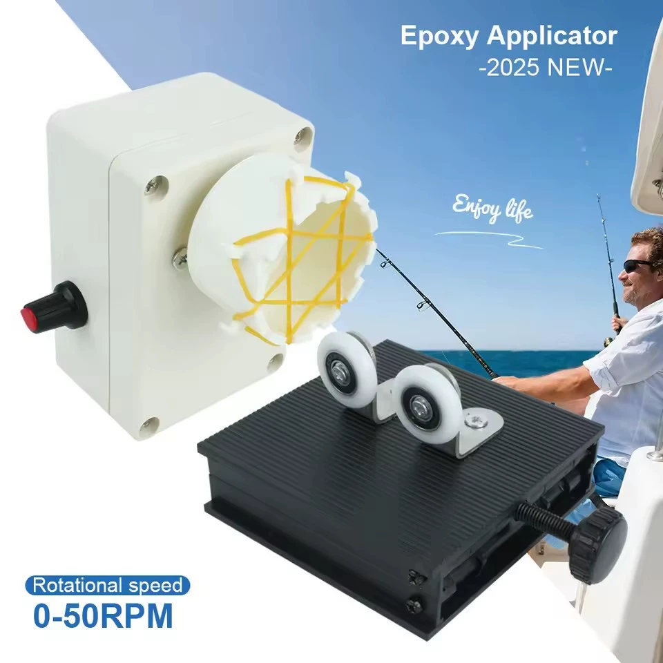 Оборудование обмотки для рыболовного стержня провода обмотки регулируемое 0-50rpm рыболовный стержень DIY эпоксидной смолы машина для нанесения покрытия