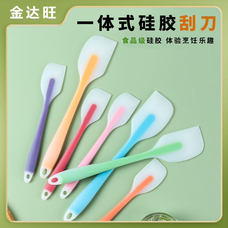 Factory Translucent Silicone Spatula Cream Spatula Small Translucent Silicone Spatula Household Silicone Spatula Tool