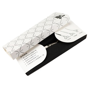 Pet Beauty scissors paper box scissors packaging hairdressing scissors storage box professional grade