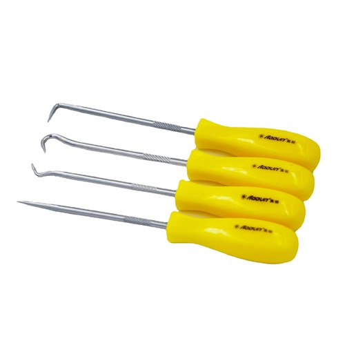 4-piece hook set, tire repair and car maintenance tools, oil seal screwdriver puller removal set, oil seal screwdriver
