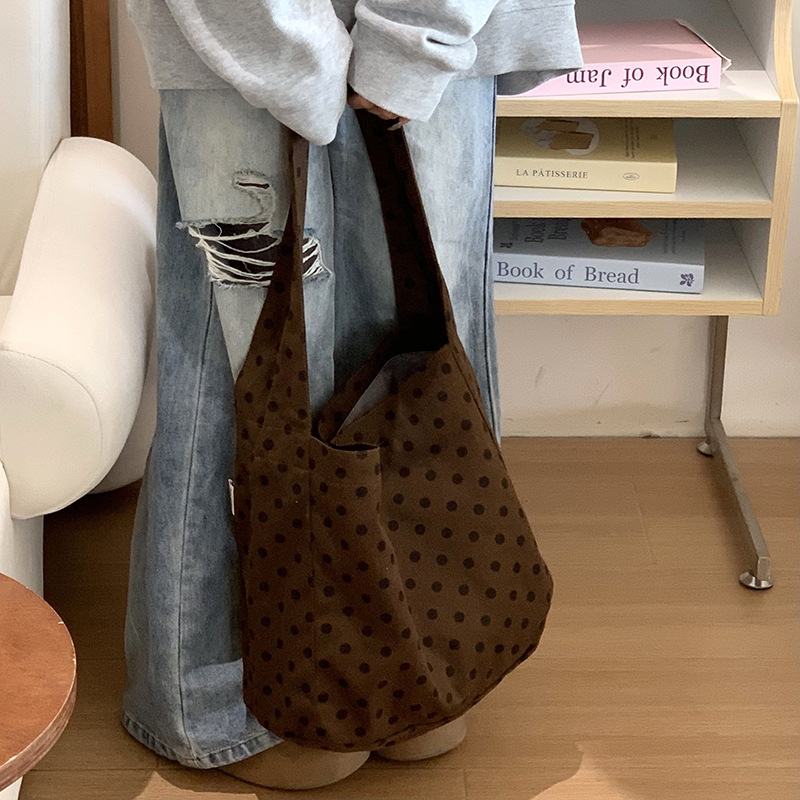 Bolsa de lona nueva gran capacidad de nicho casual ins todo-en - uno bolso de hombro, bolso de mano