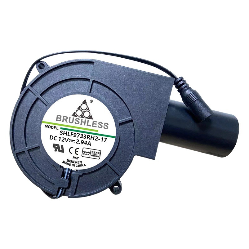 Ventilador turbina 12V para parrilla o estufa