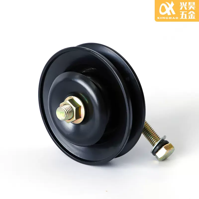 单槽A型皮带涨紧轮 货车空调80A调节轮 压缩机皮带压轮 汽车配件