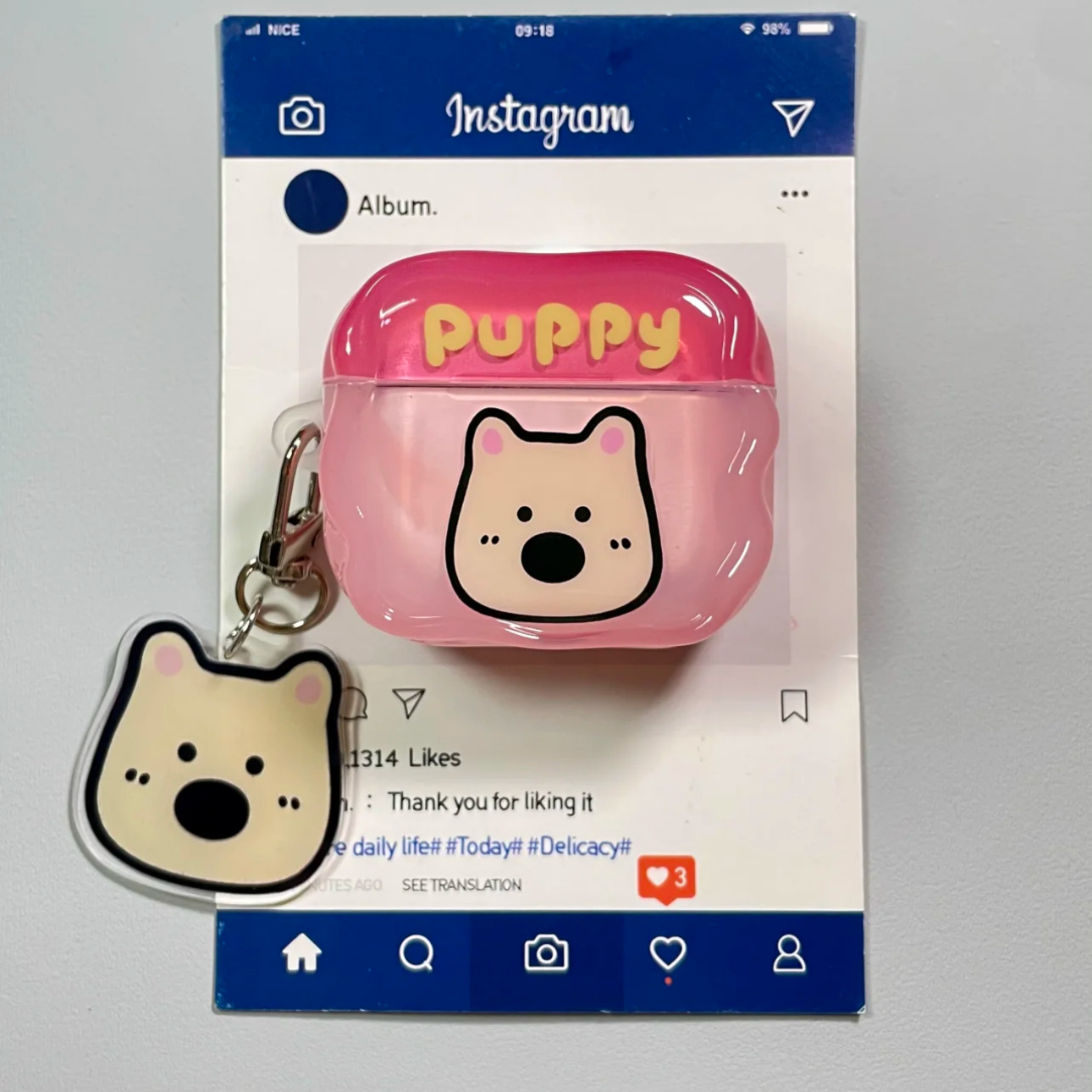 Cartoon West Highland Penguin para Apple Airpods 5 auriculares caso protector pro3 generación auriculares bluetooth