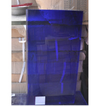 浦江水晶原材料厂家K9彩色板料批发含铅蓝色光学玻璃块料白胚促销