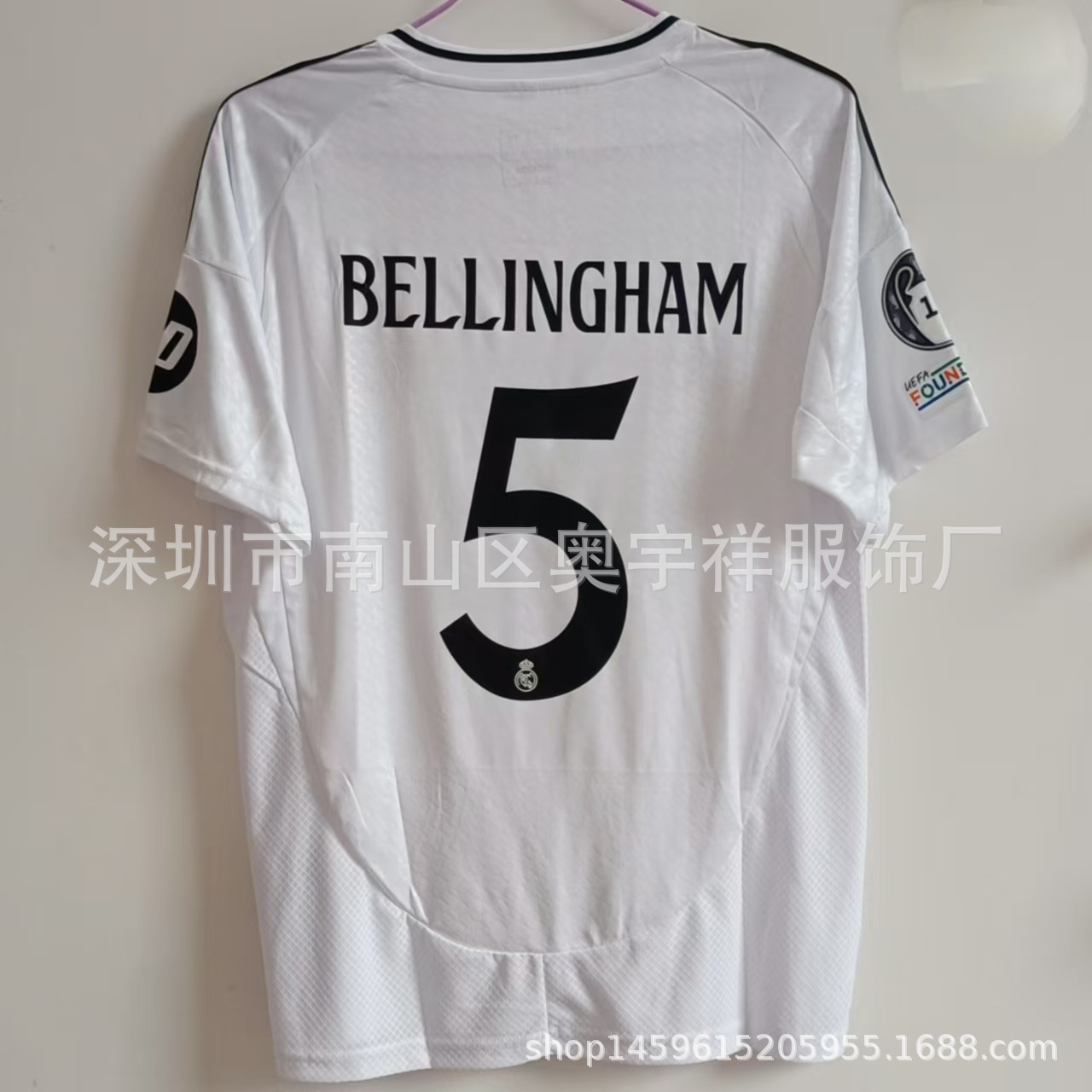 Venta al por mayor 24-25 Barcelona Real Madrid camiseta No. 19 Yamal No. 20 Olmo No. 9 Mbappé camiseta de fútbol