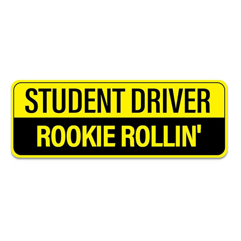 Amazon Student Driver Magnet Car Student Driver Señales de precaución de seguridad móviles image 8