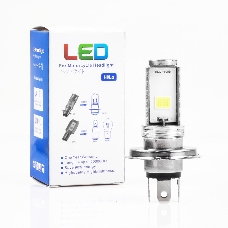 Pedal de motocicleta eléctrica LED 12 - 80v superbrillante coche de batería doble garra incorporada lámpara delantera lámpara de modificación image 5