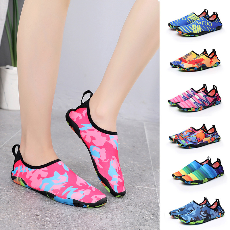 Beach shoes, swimming shoes, quick-drying shoes, beach shoes, fitness shoes, seaside shoes, breathable, non-slip, lightweight, quick-drying, couple shoes