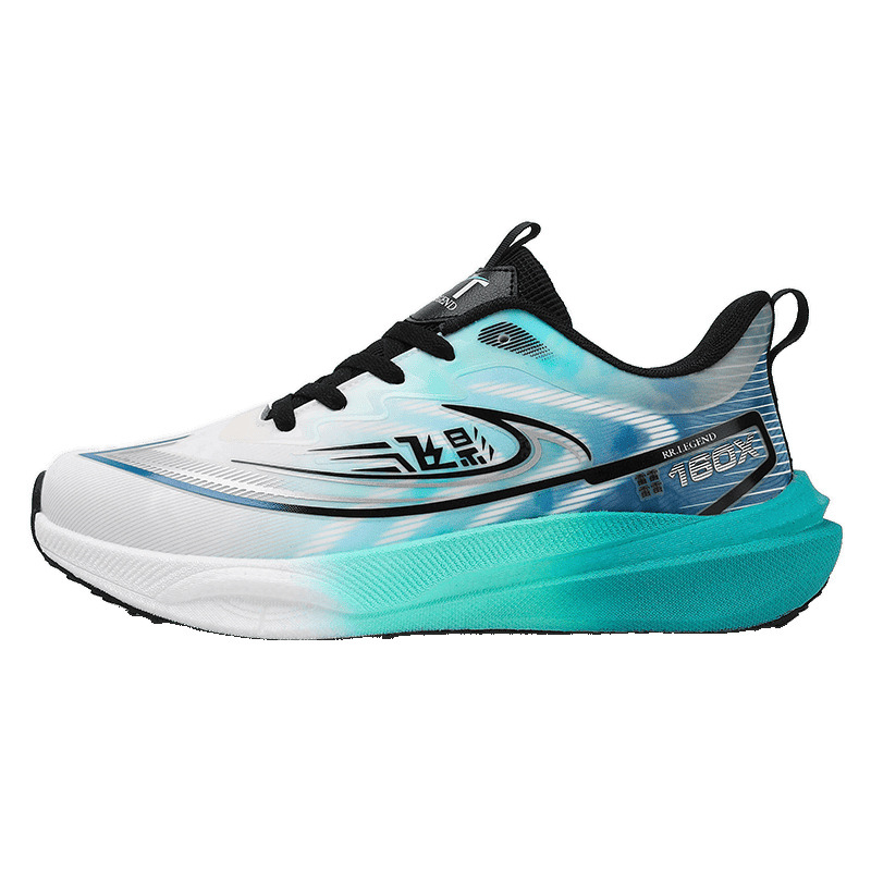 Guochao Flying Shadow Real Carbon Youth Light Speed Running Shoes Hombres Resistente al desgaste Shock Shoes Casual Shoes