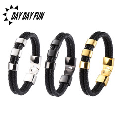 Amazon Bestselling New Accessories Valentine's Day Engraved for Boyfriend Fashionable Versatile Woven Personalized Handmade Accessories Wholesale